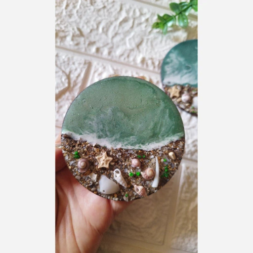 مگنت دریایی سبز سایز 10 سانتی