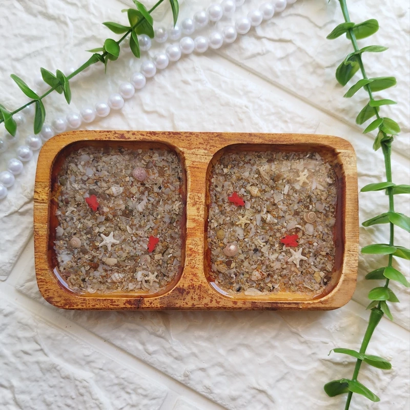 قهوه خوری چوب و رزین مدل حوضچه